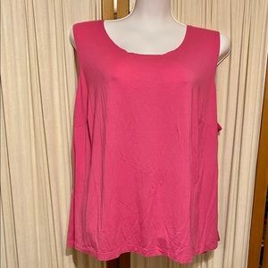 Bold Pink sleeveless shirt
